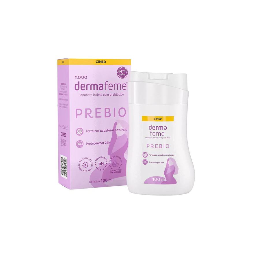 Dermafeme Sabonete Líquido Íntimo Prebio 100ml