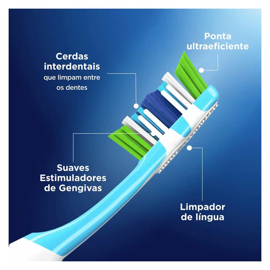 Oral-B Escova de Dente Complete 5 Ações de Limpeza Macia N°40 com 2 unidades