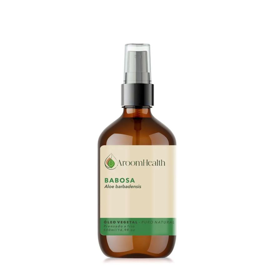 Aroom Health Óleo Vegetal Puro Natural Babosa - 500ml