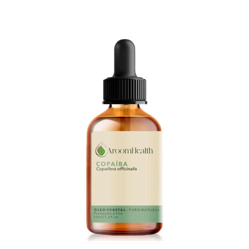Aroom Health Óleo Vegetal Puro Natural de Copaíba Bálsamo - 50ml
