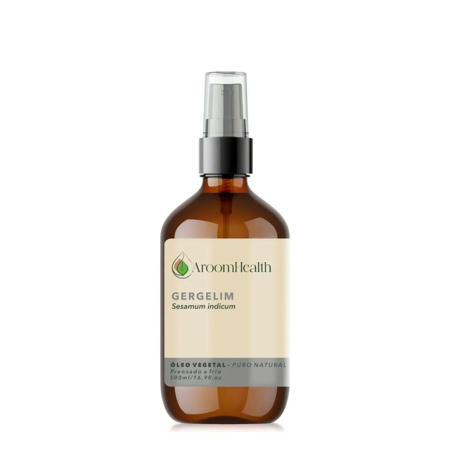 Aroom Health Óleo Vegetal Puro Natural de Gergelim - 500ml