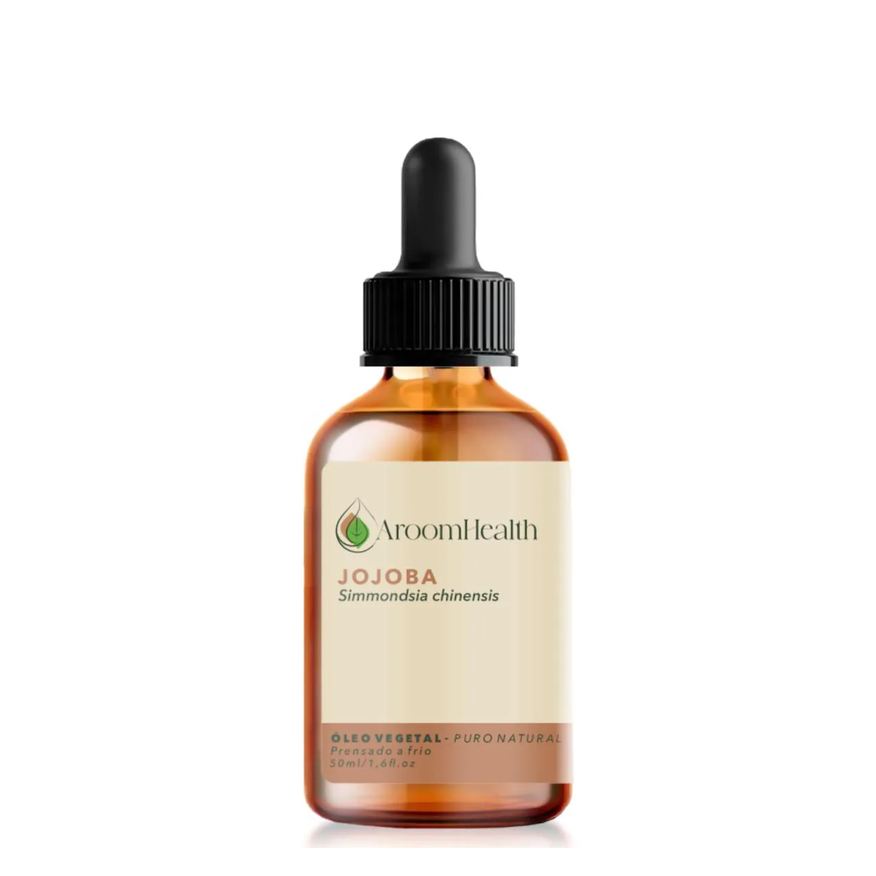 Aroom Health Óleo Vegetal Puro Natural de Jojoba - 50ml