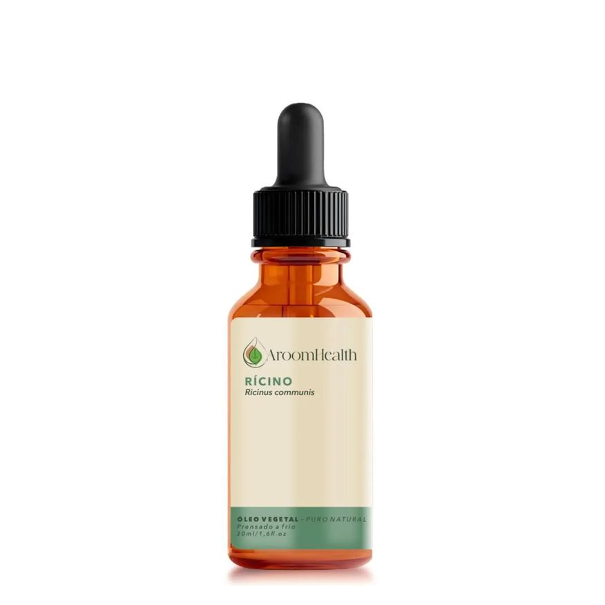 Aroom Health Óleo Vegetal Puro Natural de Rícino - 30ml