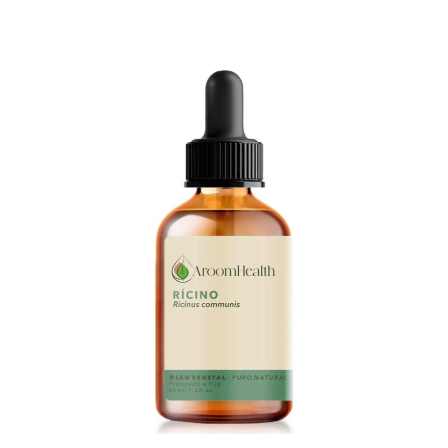 Aroom Health Óleo Vegetal Puro Natural de Rícino – 50ml