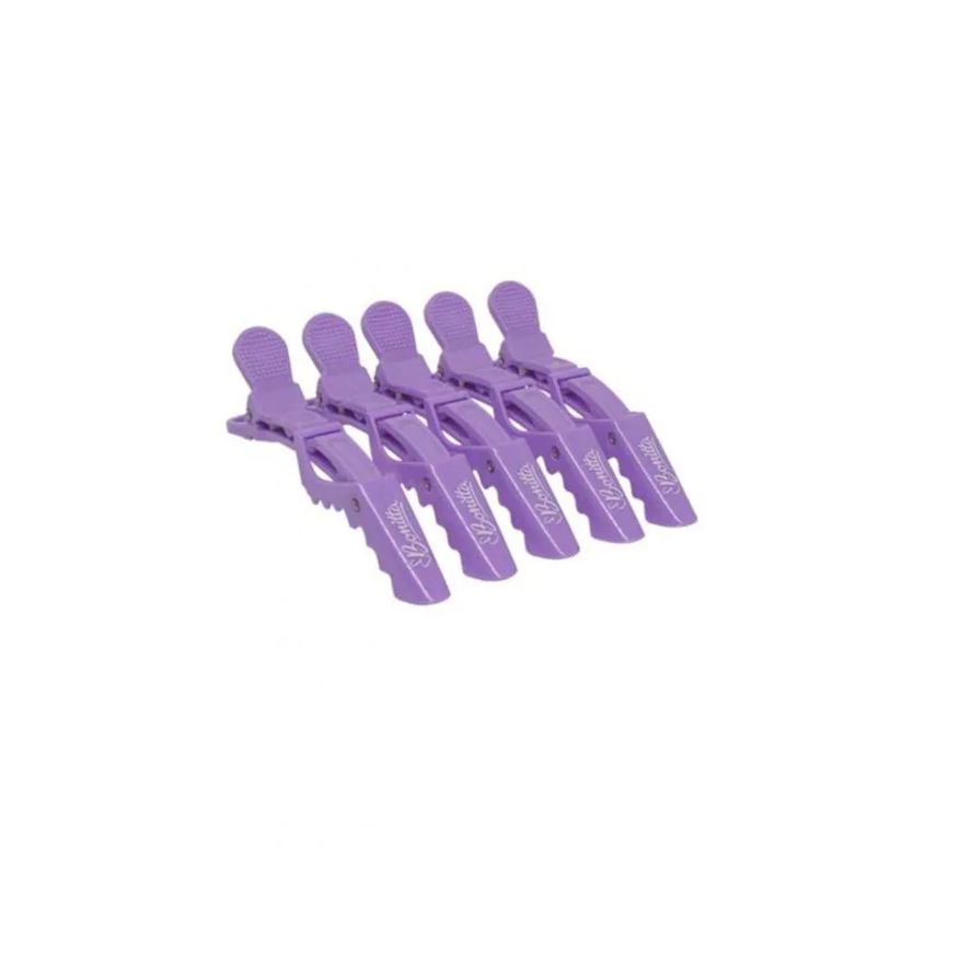 Bonitta Clips Crocodilo Roxo Antiderrapante Ref 223Bt