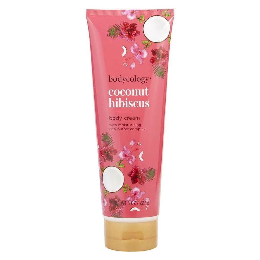 Bodycology Creme Feminino Coconut Hibiscus Corporal 235ml