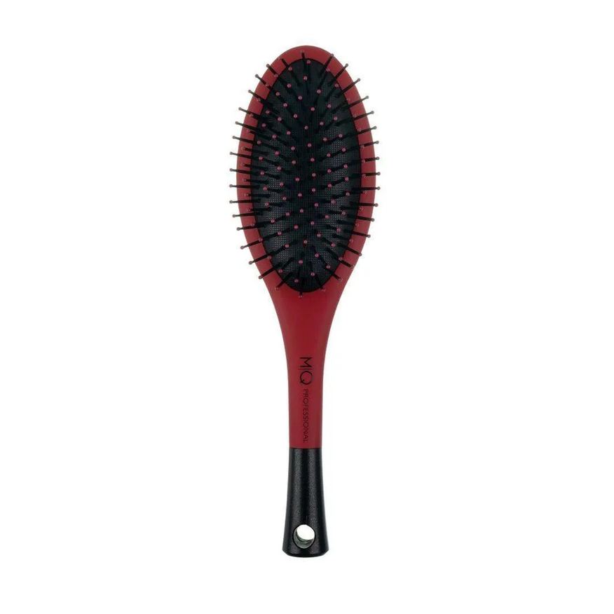 Mq Hair Escova Mq Prof Raq Gde Almofadada Nylon 05.005 - Carmim