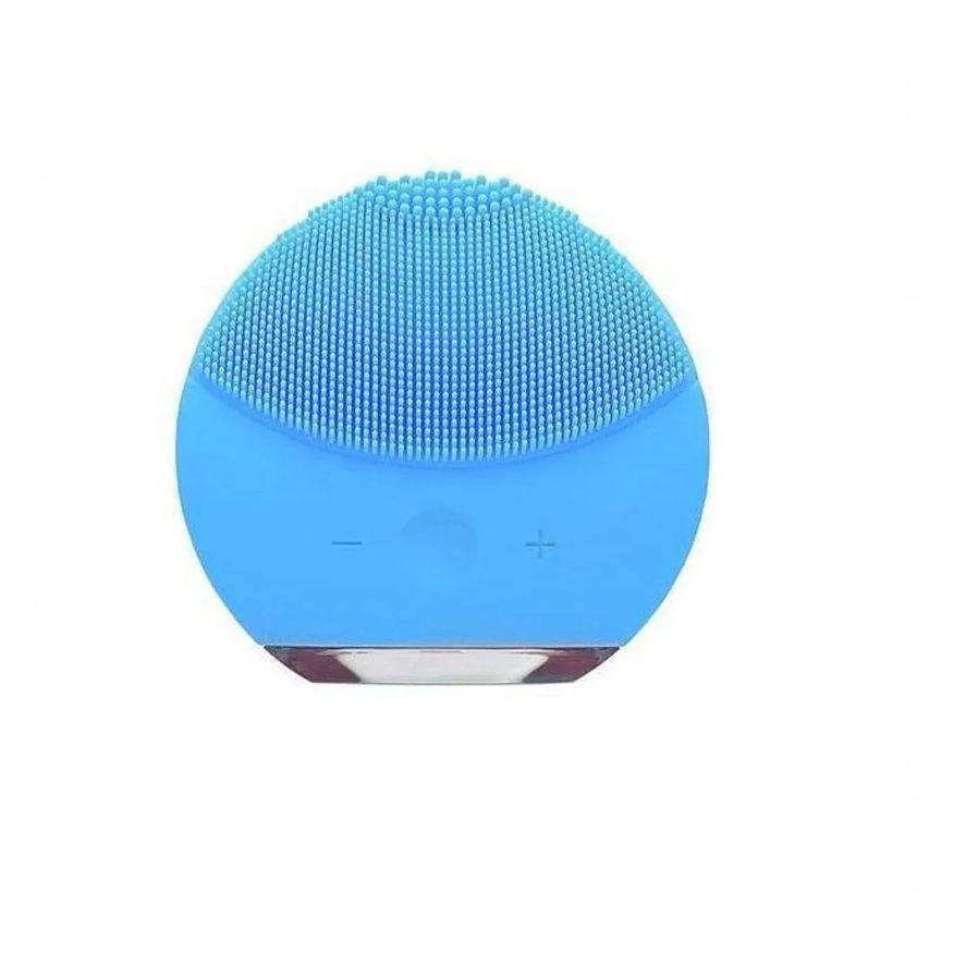 Forever Esponja Elétrica de Limpeza e Massagem Facial Azul