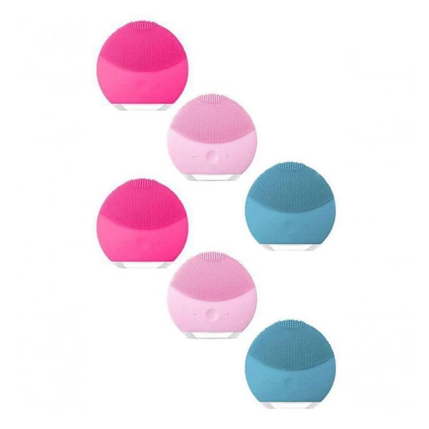 Forever Kit 6 Esponja Elétrica Massagem Limpeza Facial