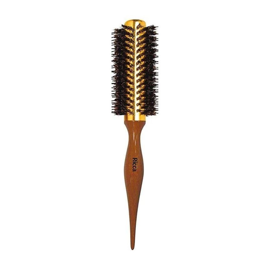 Ricca Escova de Cabelo Base Térmica para Alisar Modelar 25
