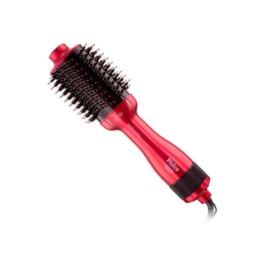 Philco Escova Secadora Soft Beauty Cherry Pec13 4 em 1 Bivolt