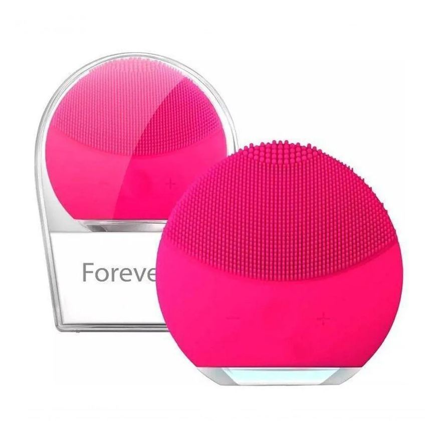 Forever Esponja Elétrica Limpeza Facial Rosto