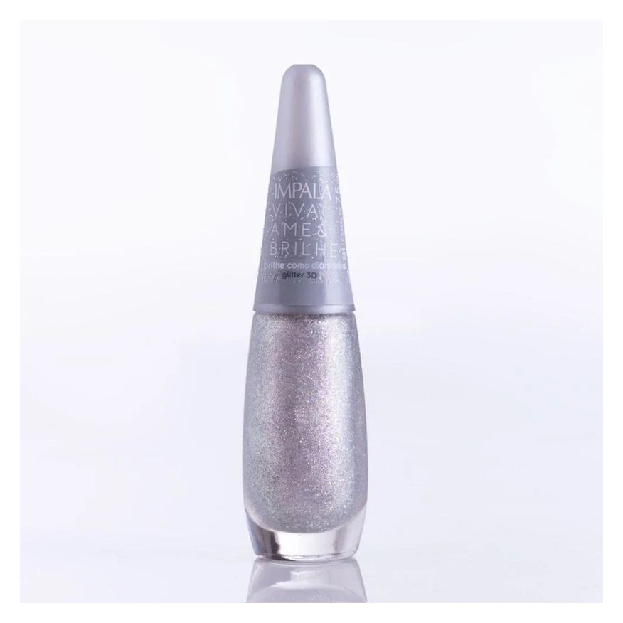 Impala Esmalte Viva Ame e Brilhe Brilhe Como um Diamante 7,5ml