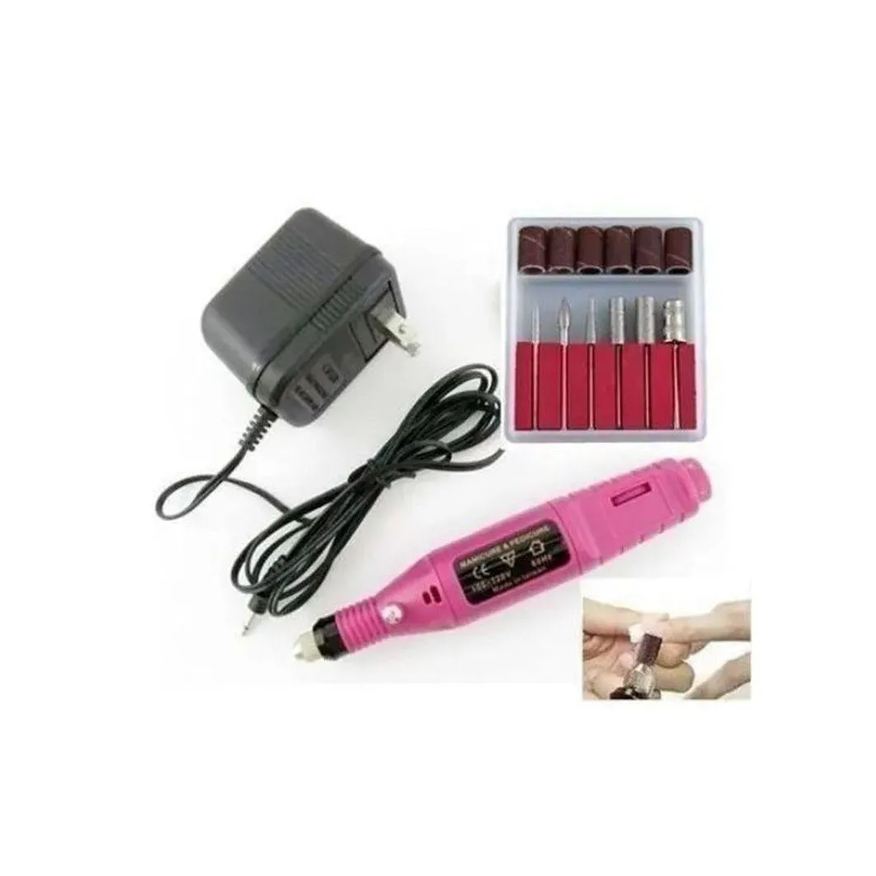 Mkb Lixa Elétrica para Manicure Alongamento de Unhas Designer