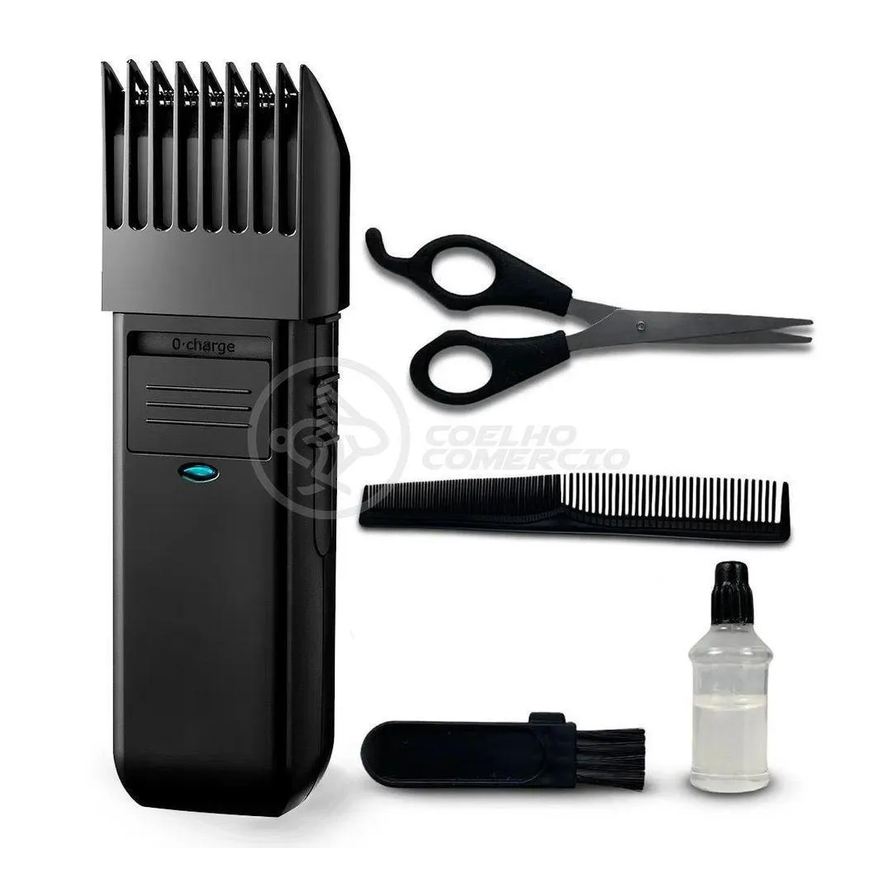 de Máquina Cabelo Aparador Acabamento Barba Pezinho Pelos