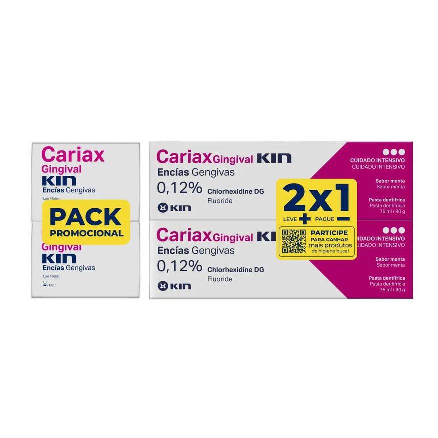 Pharma Kin Kit Duo Pasta Kin Cariax 75ml