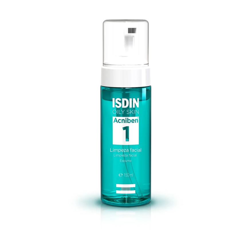 Isdin Espuma de Limpeza Facial Oily Skin Acniben 1 150ml