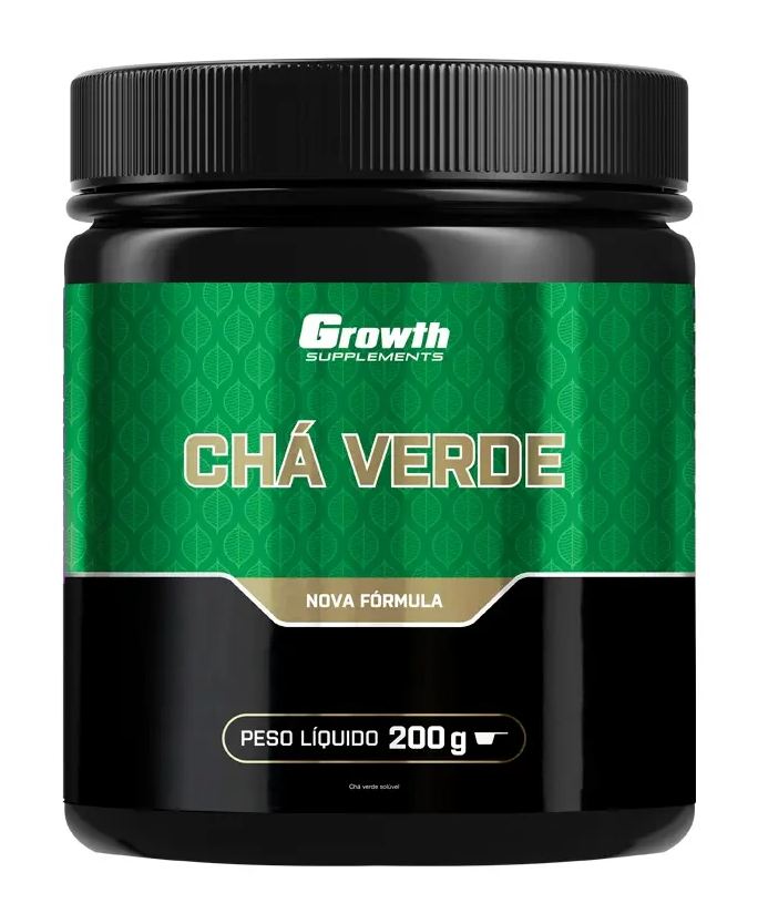 Natura Chá verde em pó 200g instantâneo sabor natural