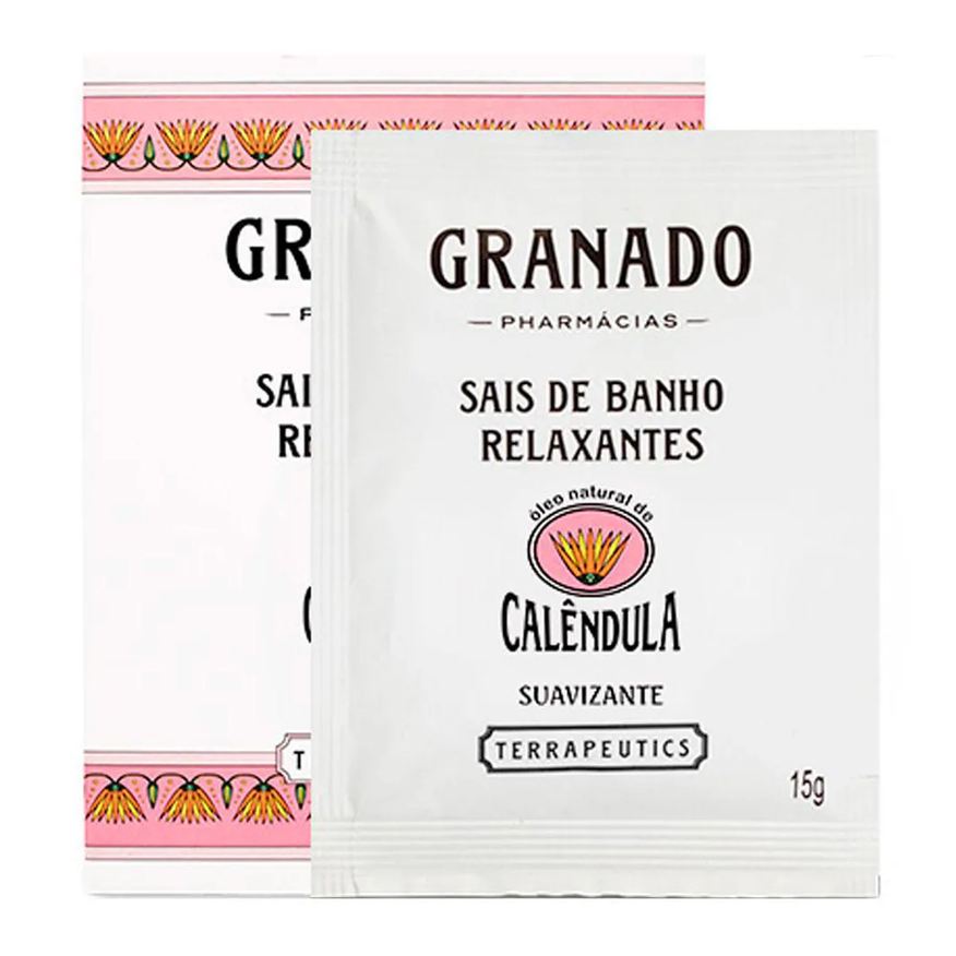 Granado Sais de Banho Terrapeutics Calêndula 5X 15g