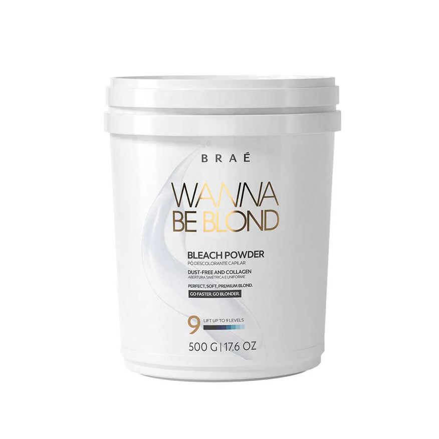 Braé Descolorante em Pó Wanna Be Blond 500g