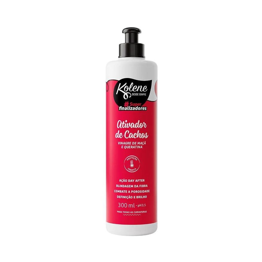 Kolene Ativador de Cachos Superfinalizadores - Vinagre de Maçã e Queratina 300ml