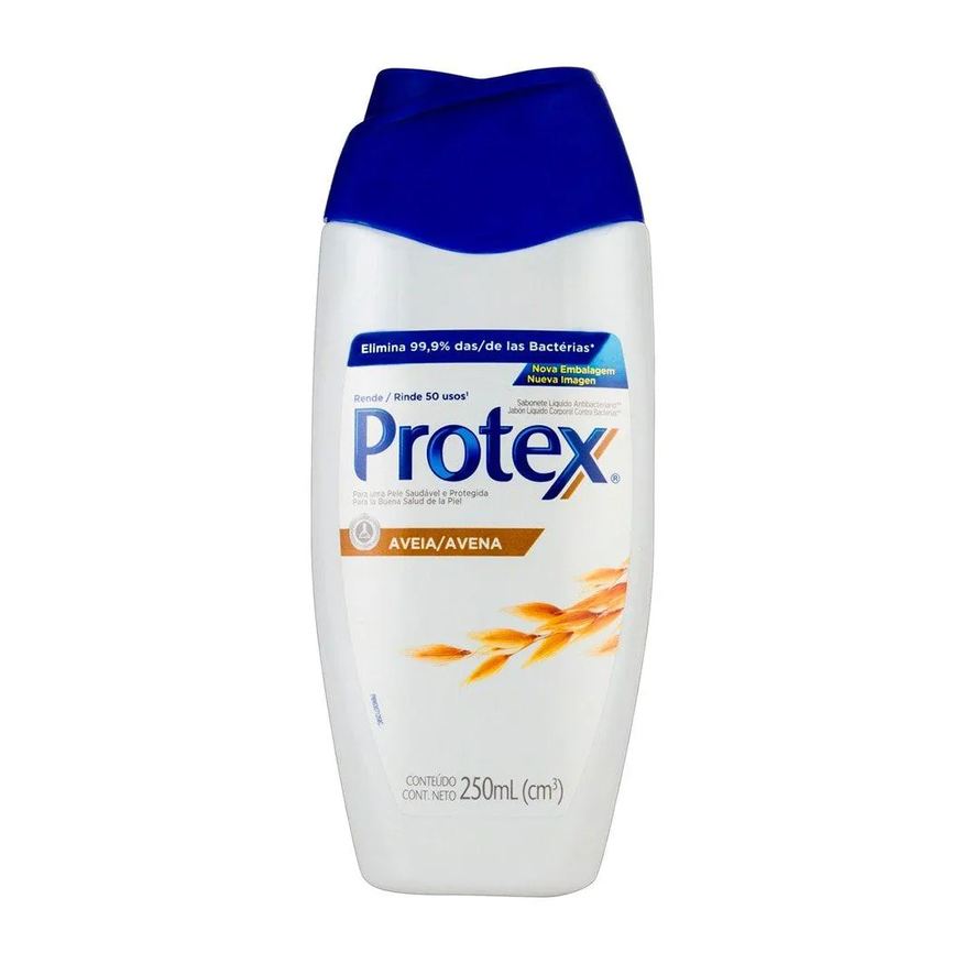 Protex Sabonete Líquido Corporal Aveia Antibacteriano 250ml