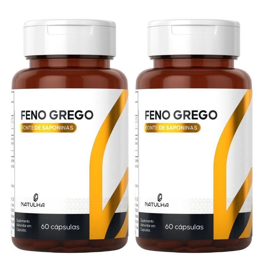 Natulha Kit 2X Extrato de Feno Grego 60 Capsulas