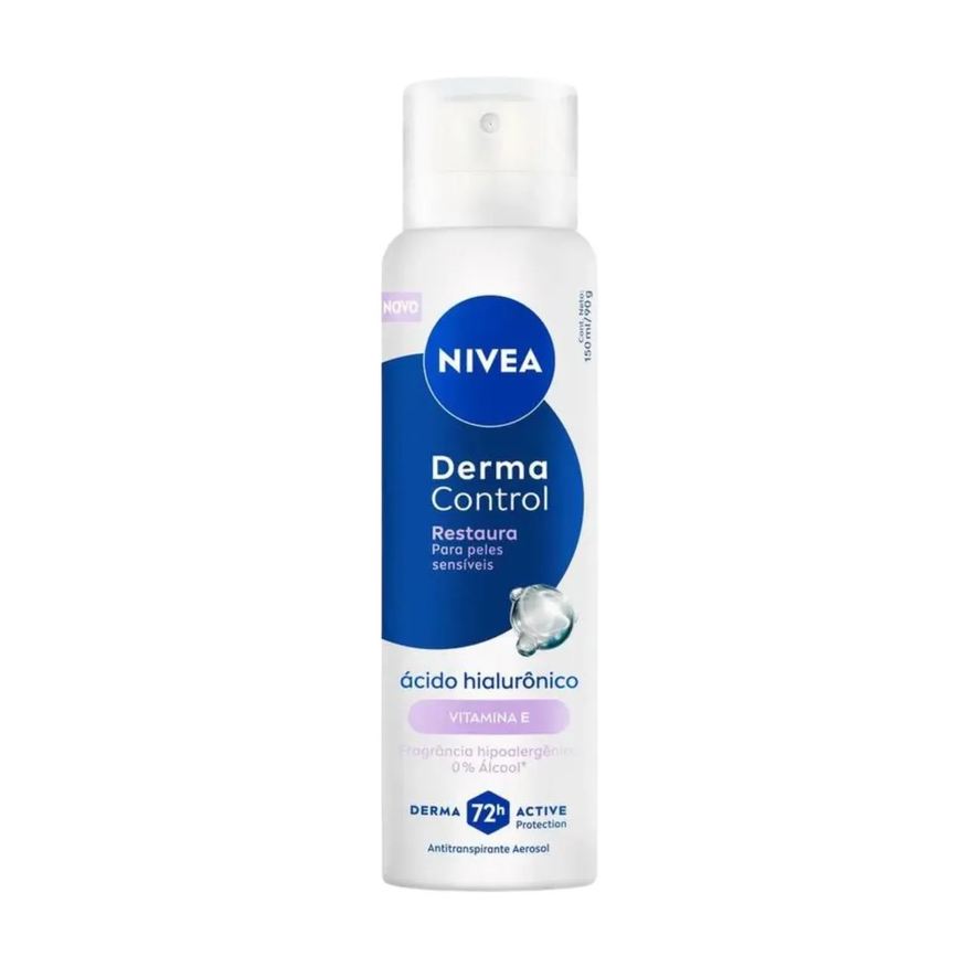 Nivea Desodorante Antitranspirante Aerossol Derma Control Restaura 150ml