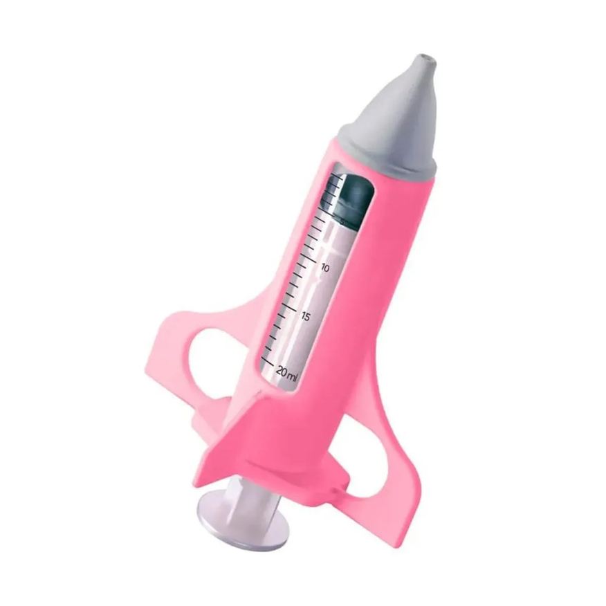 Enovamix Dispositivo de Lavagem Nasal - 20ml Foguete Rosa