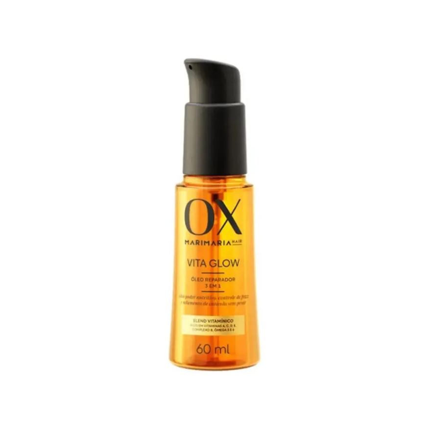 Ox Vita Glow Hair Mari Maria Óleo Reparador 3 em 1 - 60ml