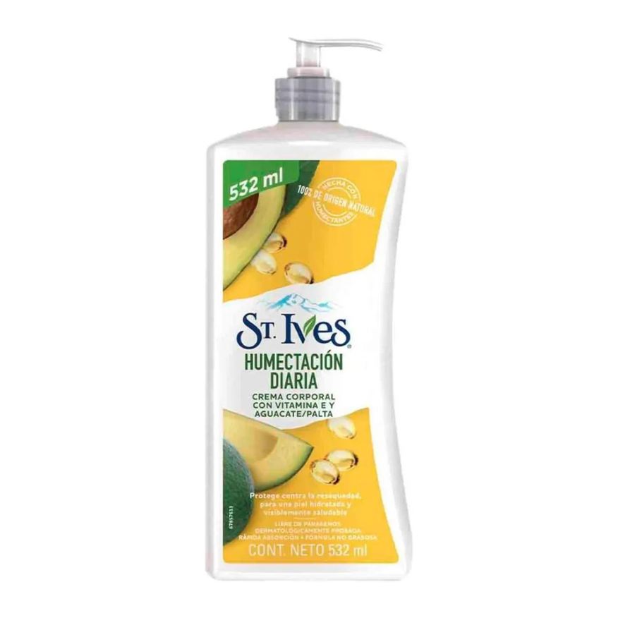 St Ives St. Ives - Humectación Diaria - Creme Abacate e Vitamina e 532ml