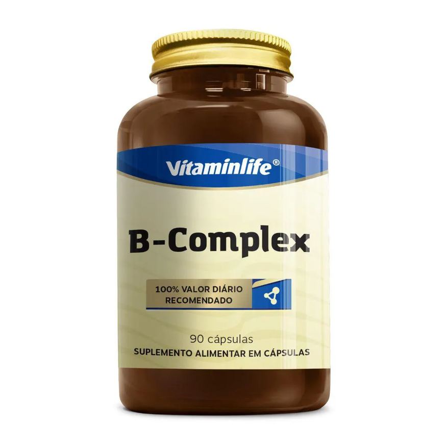 Vitaminlife B Complex Vitamina Complexo B 90 Capsulas