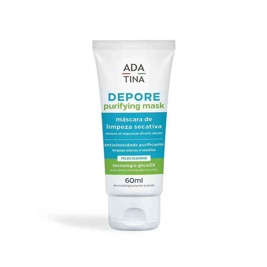 Ada Tina Depore Purifying Mask - Máscara Facial Antioleosidade 60ml