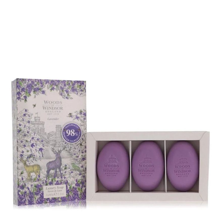 Woods Of Windsor Perfume Feminino Lavender 3 X 60 Fine English Sabonete