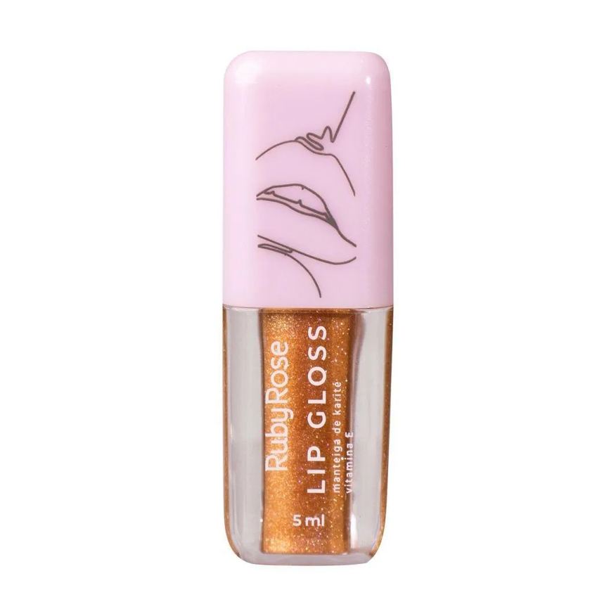Ruby Rose Lip Gloss Hb8234 5ml Cor Firefly