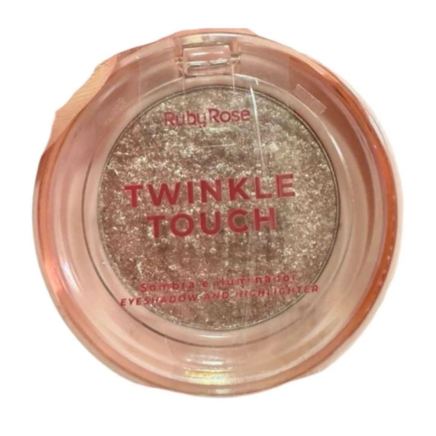 Ruby Rose Twinkle Touch Sombra e Iluminador Hbm1004 6g Pink Luster