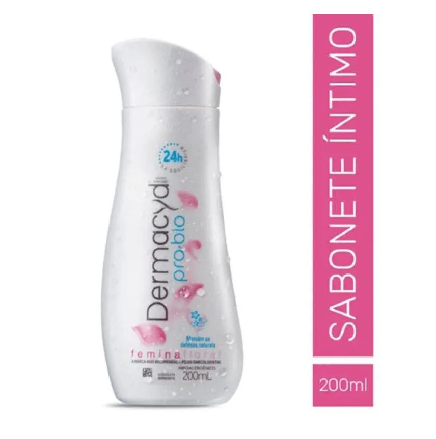 Dermacyd Femina Floral Sabonete Intimo 200ml