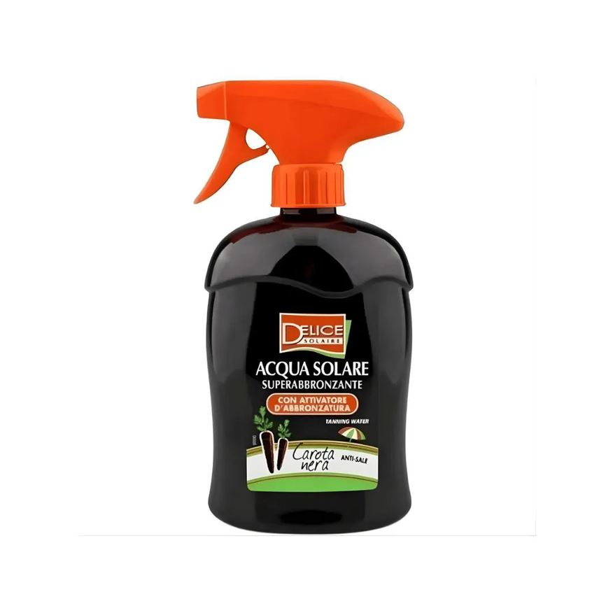 Delice Solaire Água Bronzeadora Acqua Solare Carota Nera 500ml
