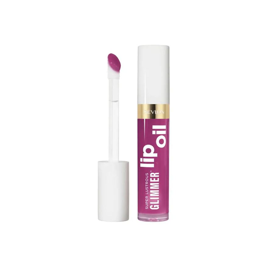 Revlon Super Lustrous Glimme Lip Oil Plum Pop
