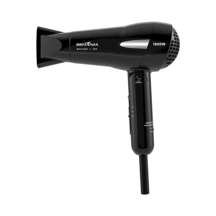 Britânia Secador de Cabelos 1200W Bsc1200 Bivolt