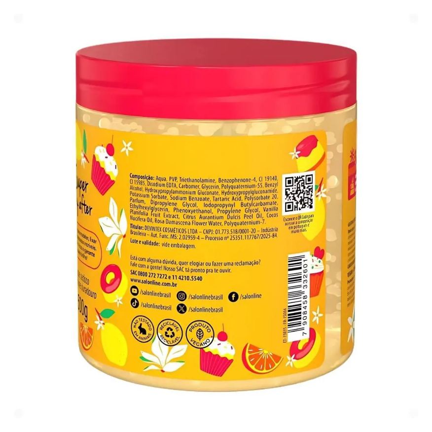 Salon Line Gelatina Capilar Xêrosa Baunilha Doce 500g