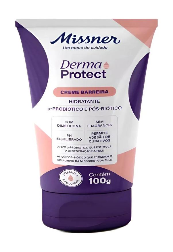Missner Creme Barreira Derma Protect 100g (Tipo Cavilon) - Neutra