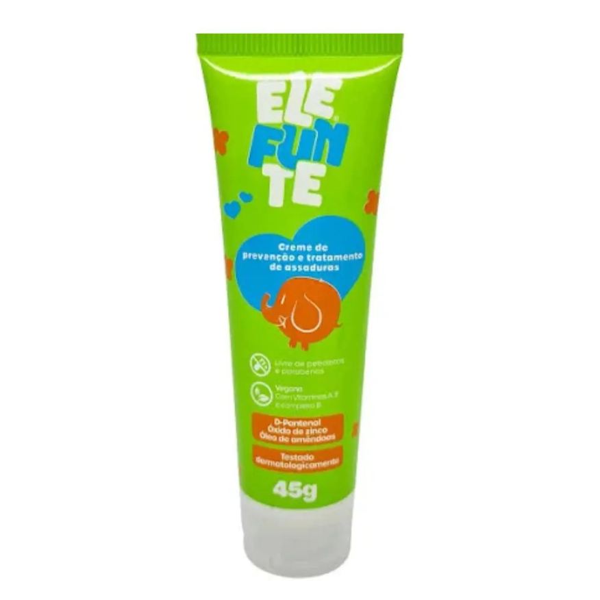Cham S Industria De Cosmeticos Ltda Creme Contra Assaduras Elefante 45g