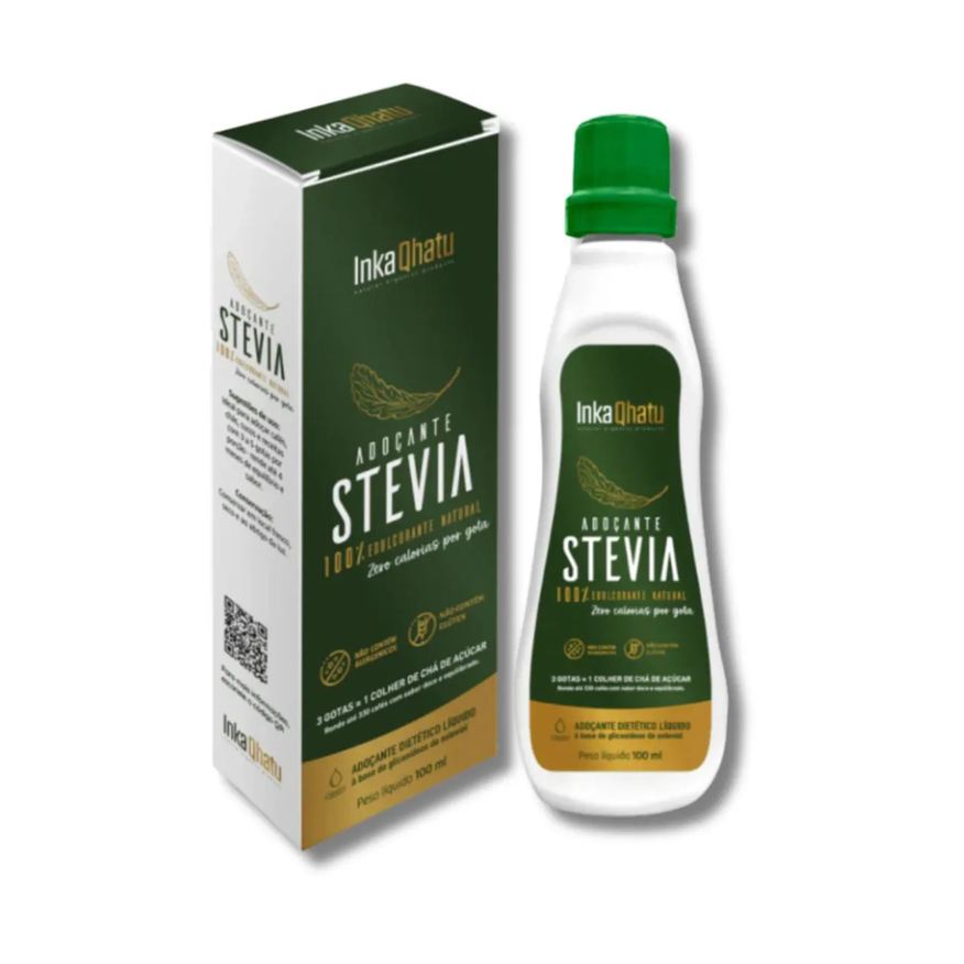 Inka Qhatu Adocante de Stevia Liquido Zero Calorias 100ml