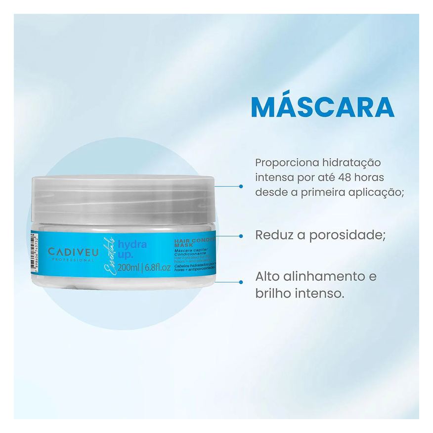 Cadiveu Máscara Condicionante Essentials Hydra Up 200ml
