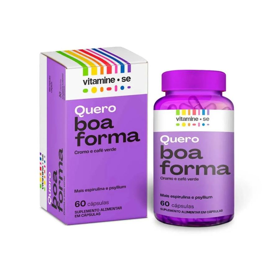 Ems Suplemento Alimentar Vitamine-Se Quero Boa Forma C/60 Cápsulas