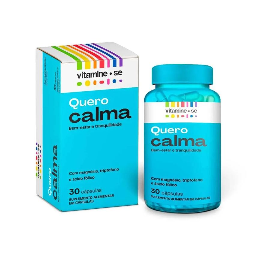 Ems Suplemento Alimentar Vitamine-Se Quero Calma C/30 Cápsulas