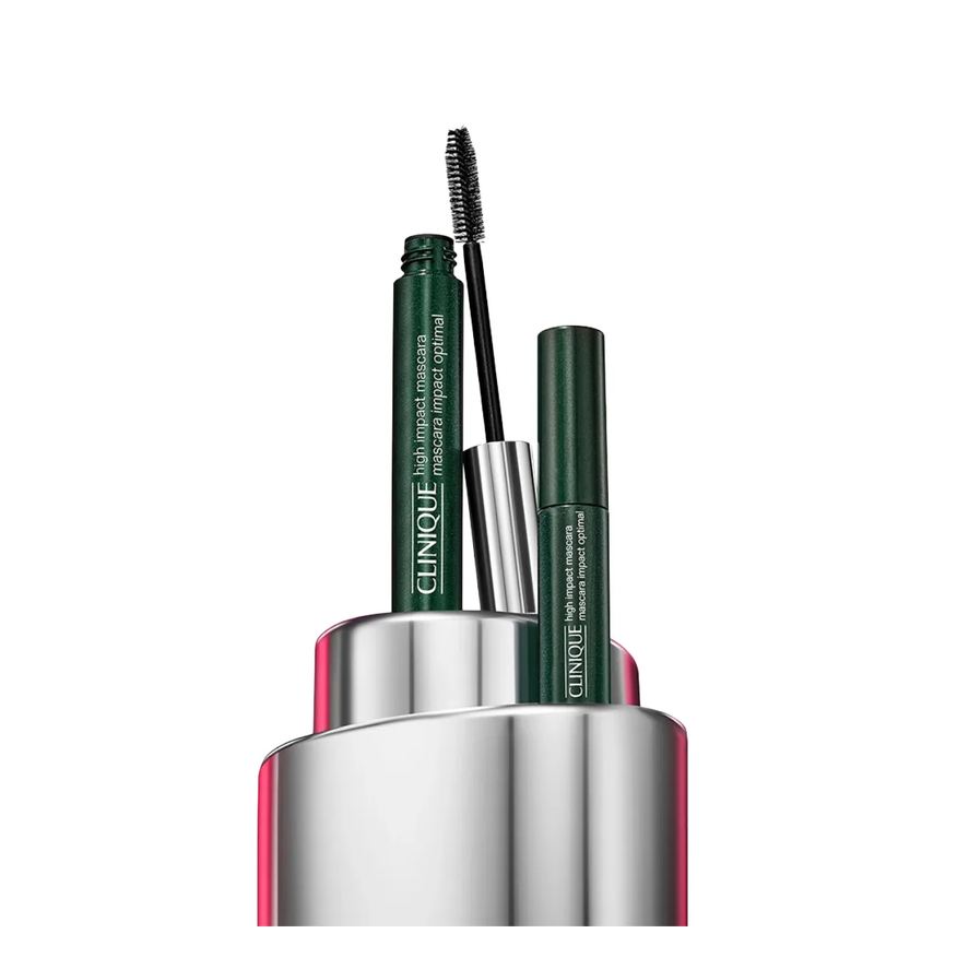 Clinique Kit Dupla de Máscara de Cílios High Impact Optimal 7ml + 3,5ml