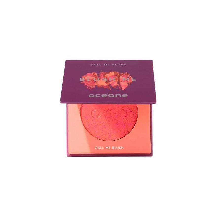 Océane Blush Compacto Laranja - Call Me
