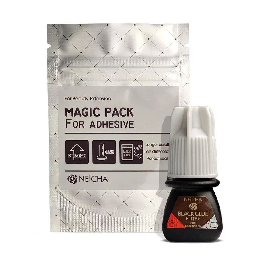 Vermonth Cola Elite Neicha para Alongamento de Cílios Black Glue 3g